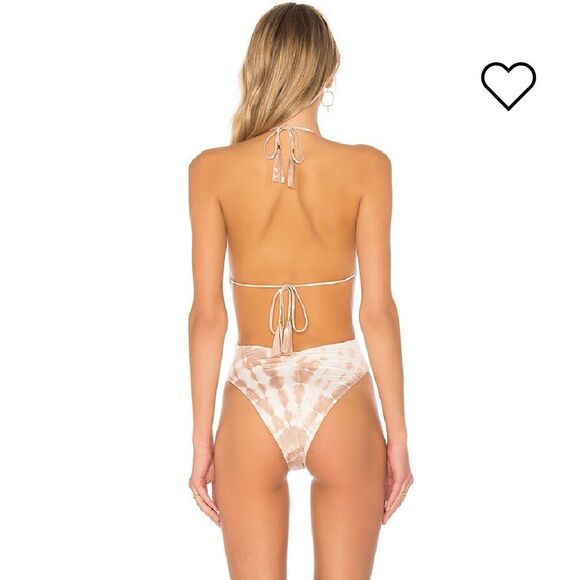 REVOLVE Mirage Desert Sand Tie Dye One Piece Blue Life - Picture 3 of 8